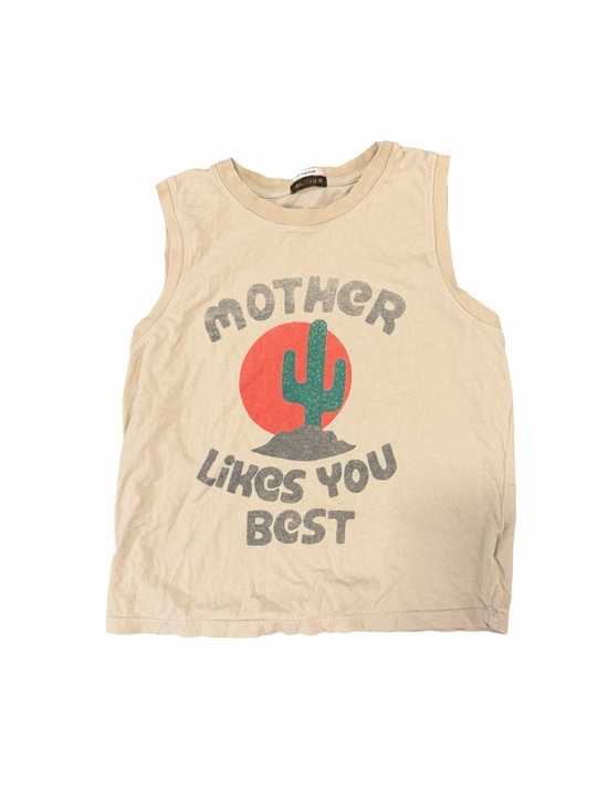MOTHER Tops - MOTHER The Strong and Silent Tipe Tank Top Cactus- XS- Butter Yellow- MSRP $118